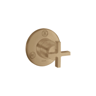 Umstellventil-Griffset Trio/Quattro, Kreuzgriff