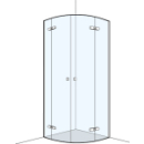 Eckeinstieg Koralle S500 Plus Viertelkreis