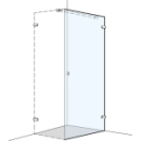 Flügeltüre Koralle S505 Plus