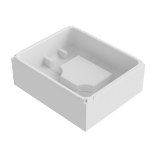 Duschenwannenträger Schedel 90 x 30.5 x 75 cm