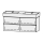 Unterbau Vanity Extra Line 119.5 x 52 x 44 cm