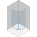 Eckeinstieg Duka Multi-S 4000 new Viertelkreis