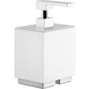 Seifenspender Rettangolo, Standmodell, weiss