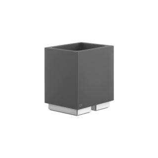 Glashalter, Standmodell, Glas Corian schwarz