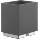 Glashalter, Standmodell, Glas Corian schwarz