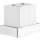 Doppelglashalter, Gläser Corian weiss