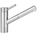 Spültischmischer, A 230 mm, Auslauf ausziehbar