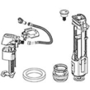 Ab- und Zulaufset, Anschluss hinten ½",...