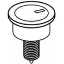 Zweimengen-Druckknopf, chrom<br>zu diversen Laufen...