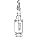 Spülventil, zu 3351 130 / 132 Spülkasten...