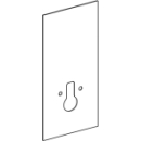 Frontverkl. für Wand-WC, schwarz (242.383.SJ.1)