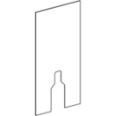 Frontverkl. für Stand-WC, weiss (242.382.SI.1)