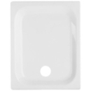 120 x 100 x 6.5 cm, Ablaufloch D. 90 mm