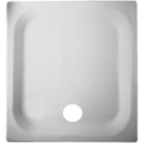 100 x 100 x 2,5 cm, Ablaufloch D. 90 mm