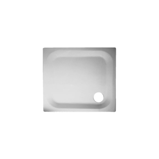 90 x 80 x 2,5 cm, Ablaufloch D. 90 mm