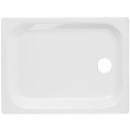 100 x 75 x 2,5 cm, Ablauf D. 90 mm