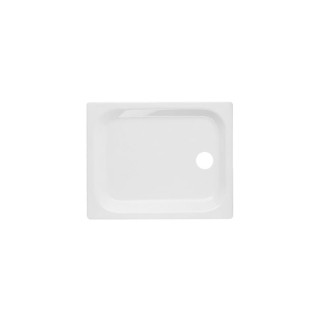 100 x 80 x 2,5 cm, Ablauf D. 90 mm