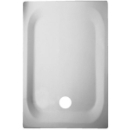 120 x 80 x 3.5 cm, Ablauf D. 90 mm