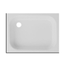 90x75x6,5 cm,Zarge hi + re,Abl.vorne rechts D.90mm