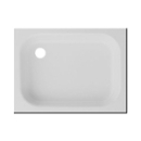 90x75x6,5 cm,Zarge hi + li,Abl.vorne rechts D.90mm