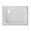 90x80x6,5 cm,Zarge hi, li + re,Abl. vorne re. 90mm