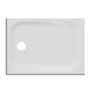 100x80x6,5 cm,Zarge hi+re,Abl.Mitte rechts D.90mm