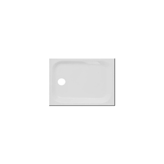 100x80x6,5 cm,Zarge hi+li,Abl.Mitte rechts D.90mm