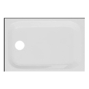 120x80x6,5 cm,Zarge hi+li,Abl.Mitte links D.90mm