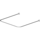 Duschenvorhangstange Bodenschatz, U-förmig