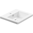 Waschtisch Alterna loft, 55 x 48 cm, Armaturenloch