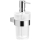 Seifenspender, Wandmodell, Behälter Glas satinert