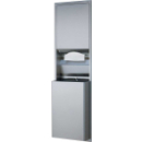 Papierhandtuchspender/Abfallbehälter Econom UP