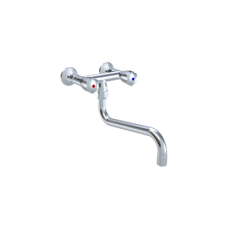 Wandbatterie, A 300 mm, unten