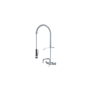 Geschirrwaschbrause, Wandbatterie