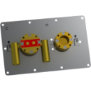 Einbaukörper Vola, zu freistehendem Duschenmisch.