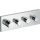 Thermostatmodul-Endmontageset, 3 Absperrventile