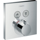 Duschsystem ShowerSelect, Thermostat, 2 Abgänge