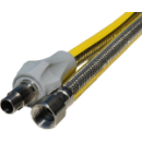 Gasschlauch mit Stecker 75 cm