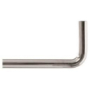 Bogenrohr ohne Bördel 1 ¼", 580 x 220 mm...