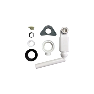 Ueberlaufgarnitur B.1, für Excenter- und Schaftventil<br>für Waschtische mit Überlauf (9500 280 ...