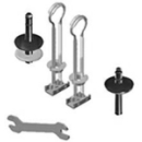 Scharnierset Laufen zu Klosettsitz Pro...