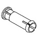 Gleitbuchse zu diversen Pressalit Klosettsitze (A7222)