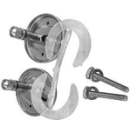 Scharnier zu Klosettsitz Happy D / Starck 1 -...