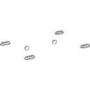 Puffer zu Klosettsitz Starck X / Starck 3 mit...