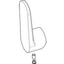 Hebelgriff komplett zu 6211 460 / 461 (TB570158100060)