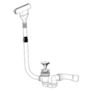 Ab-/ Überlaufgarnitur Schmidlin Loft