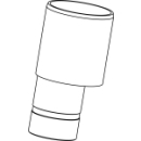 Ablaufadapter Viega, D. 40 x 56 mm