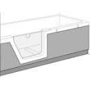 Schürze PanElle Front, zu 1124 247