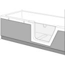 Schürze PanElle Front, zu 1124 248