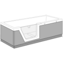 Schürze PanElle Front und Rücken zu 1124 237